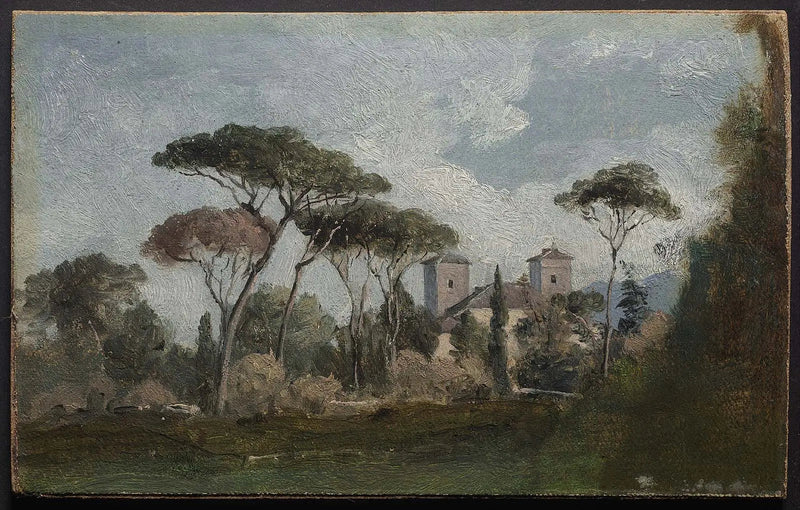 Villa Borghese, Rom - George Inness