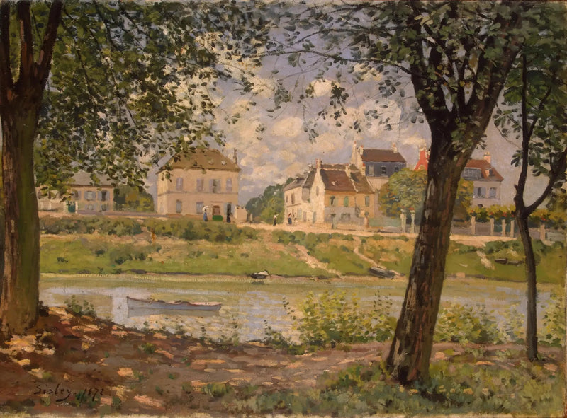 By vid Seine - Alfred Sisley
