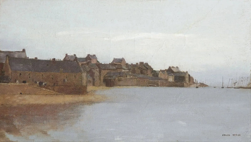By på Bretagne-kusten - Odilon Redon
