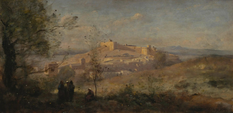 Villeneuve-lès-Avignon, Fort Saint André - Jean-Baptiste Camille Corot