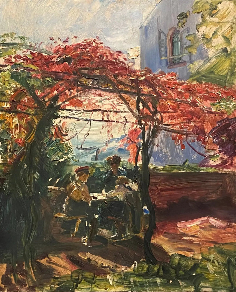 Vine Arbour i Neukastel - Max Slevogt