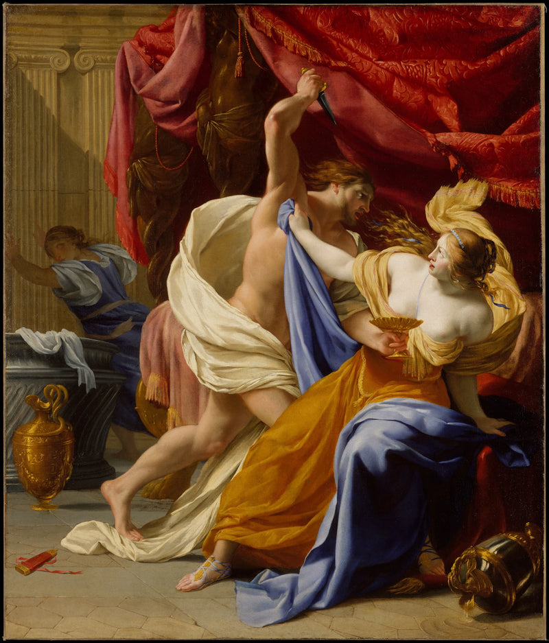 Le Viol de Tamar - Eustache Le Sueur