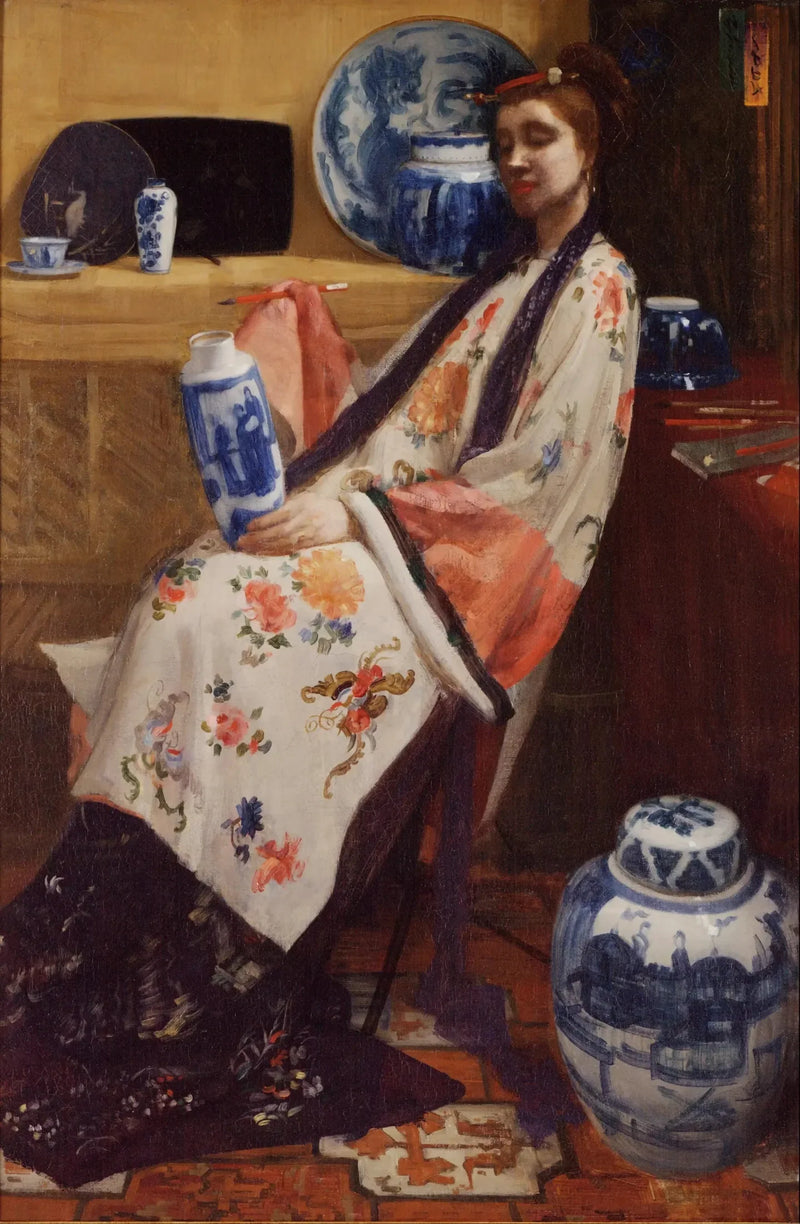 Lila och rosa: Lange Leizen av Sex Märken - James Abbott McNeill Whistler