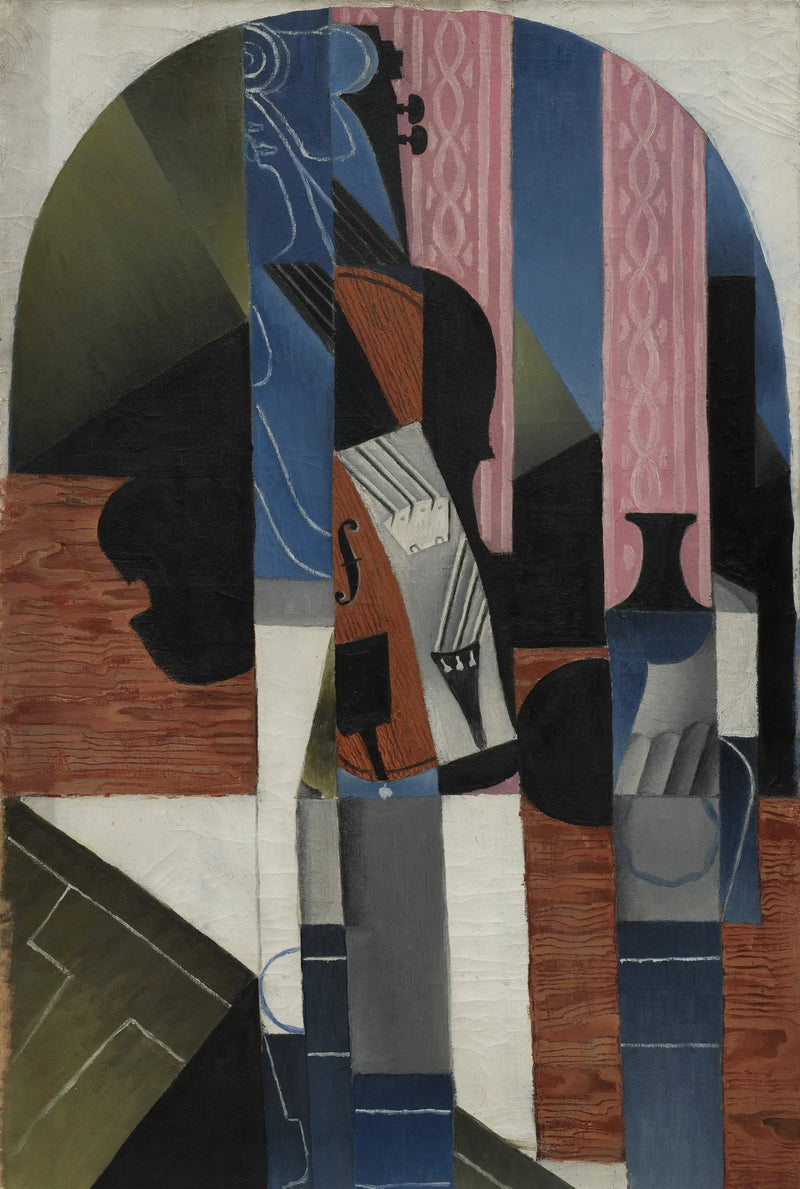 Violin och bläckhorn - Juan Gris