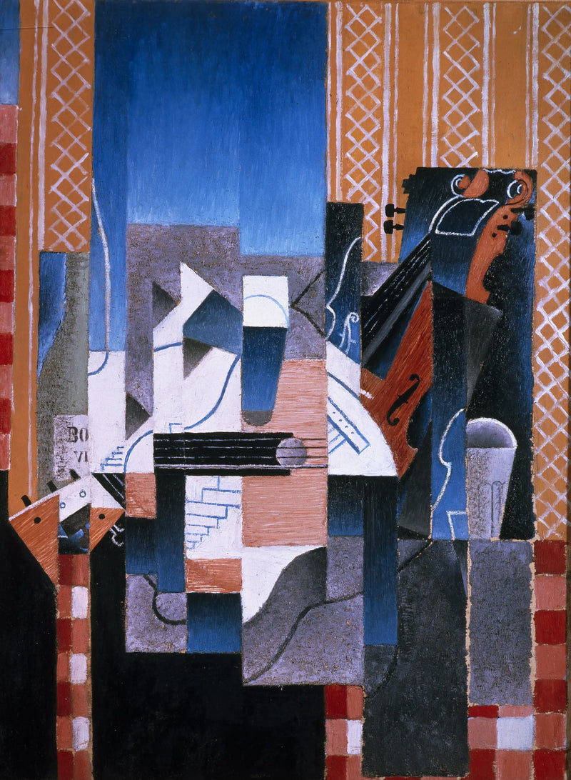 Violin och gitarr - Juan Gris