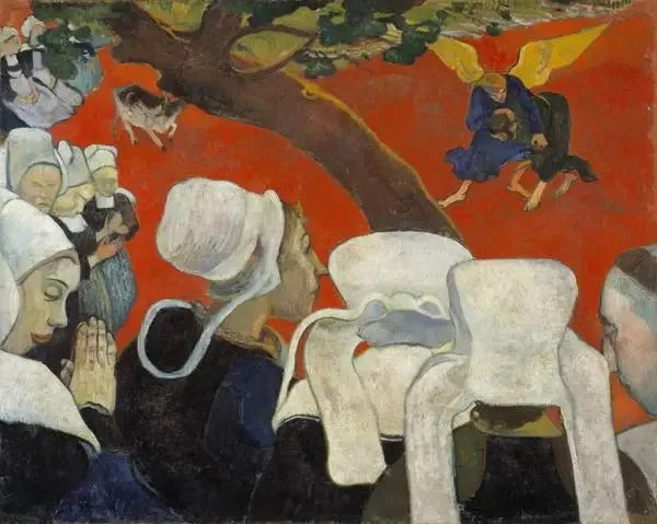 Vision efter predikan - Paul Gauguin