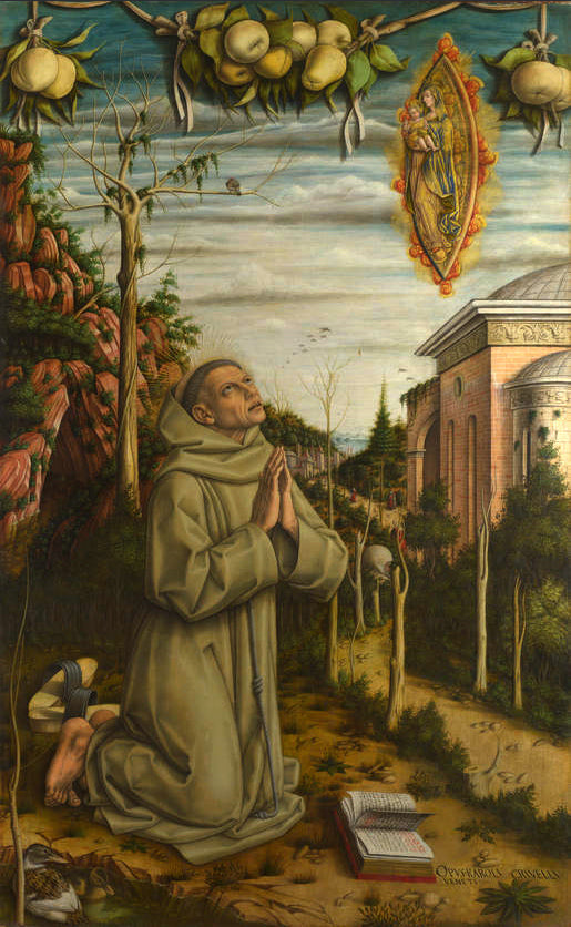 Billed av den salige Gabriele Ferretti - Carlo Crivelli