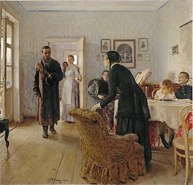 Oväntad besökare - Ilya Repin