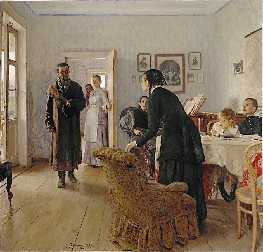 Oväntad besökare - Ilya Repin