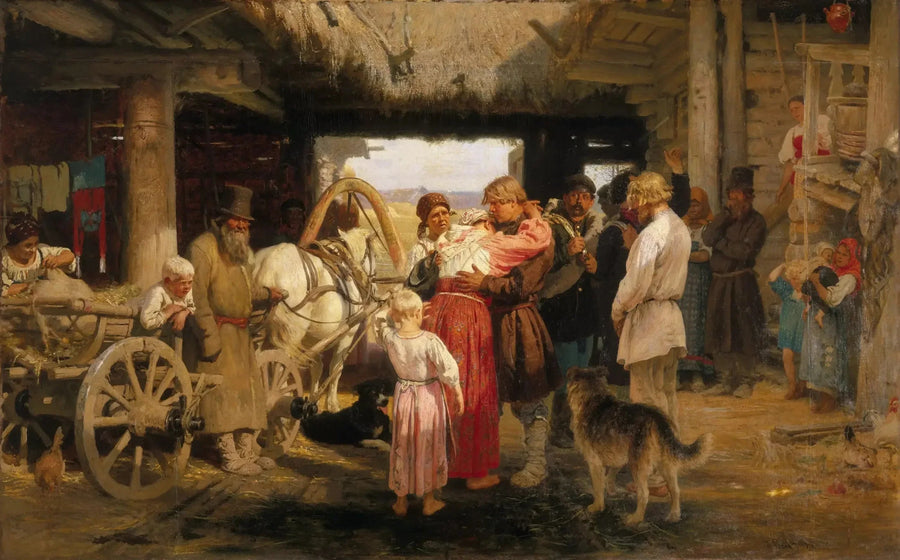 Se rekryten gå iväg - Ilya Repin