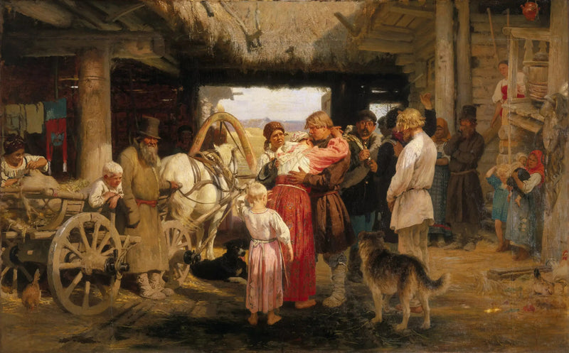 Se rekryten gå iväg - Ilya Repin