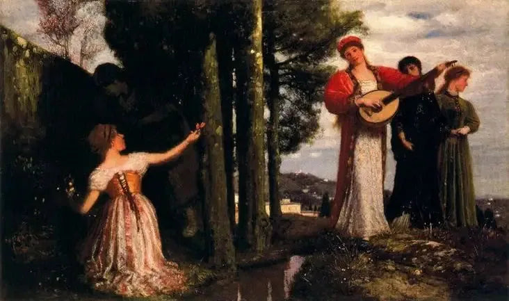 Se! Rakt fram till slätterna - Arnold Böcklin