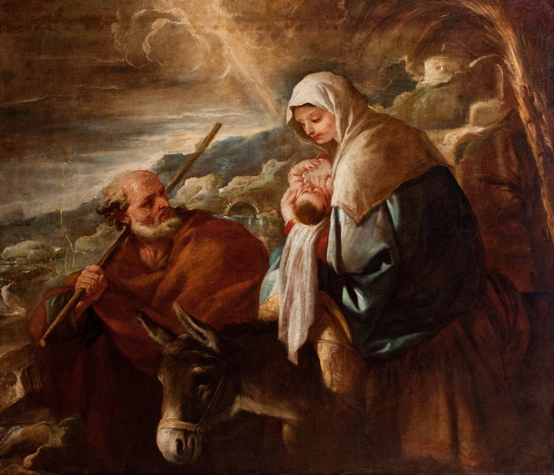 Völ till Egypten - Luca Giordano