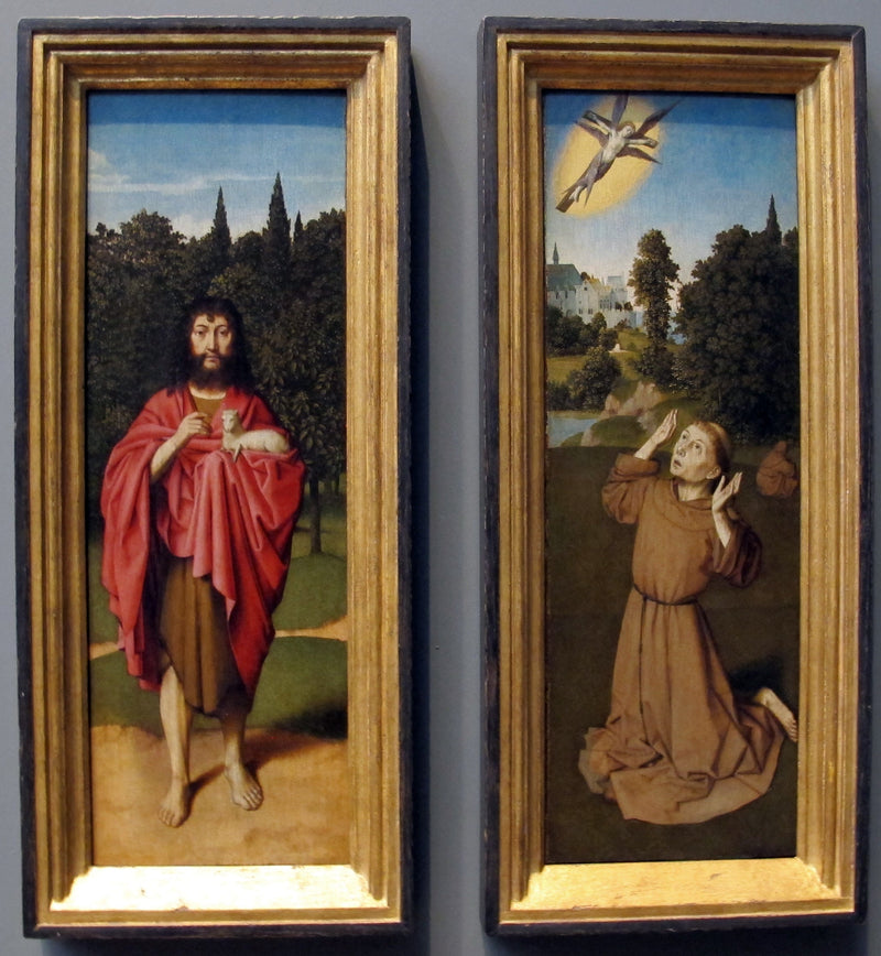 Höger fönsterlucka. SAINT Jean-Baptiste. - Gérard David