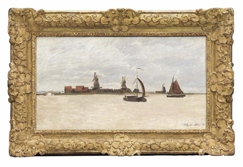 Voorzaan och Westerhem W175 - Claude Monet