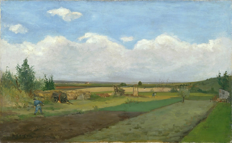 Färd genom fälten i slätten - Paul Gauguin