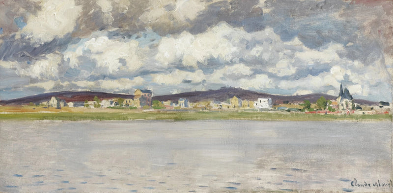 Vy över Argenteuil - Claude Monet