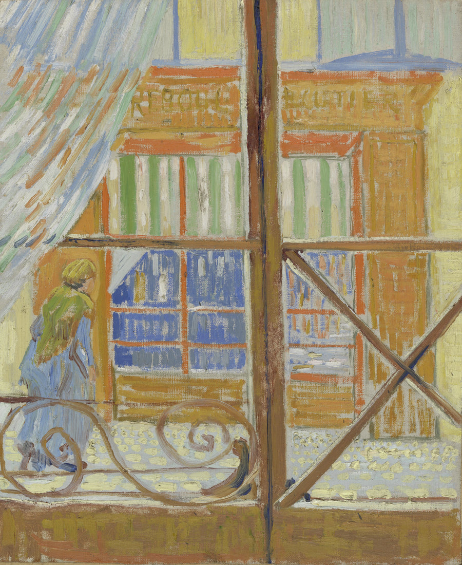 Vy över en slaktare - Vincent van Gogh