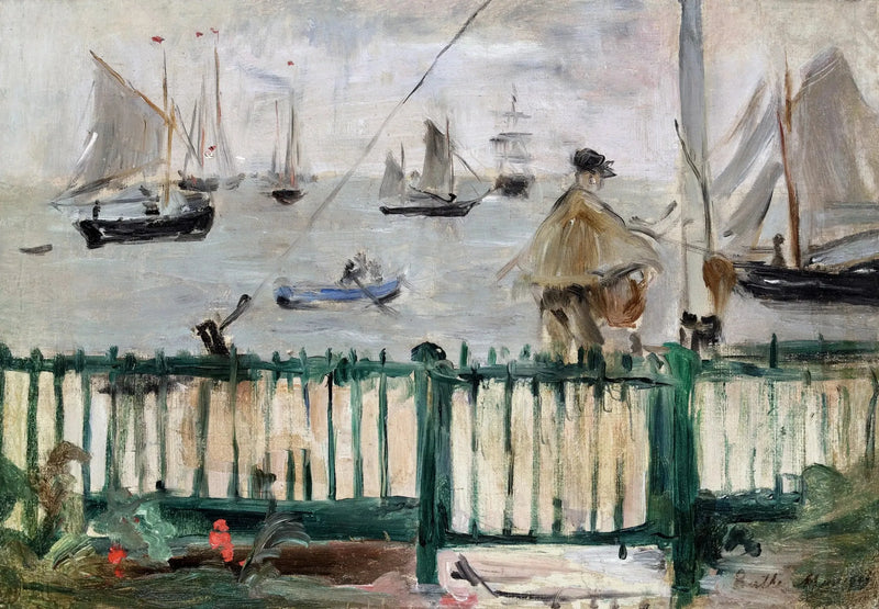 Utsikt över England eller På Isle of Wight - Berthe Morisot