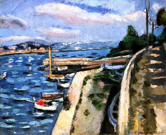 Utsikt över Antibes - Henri Matisse