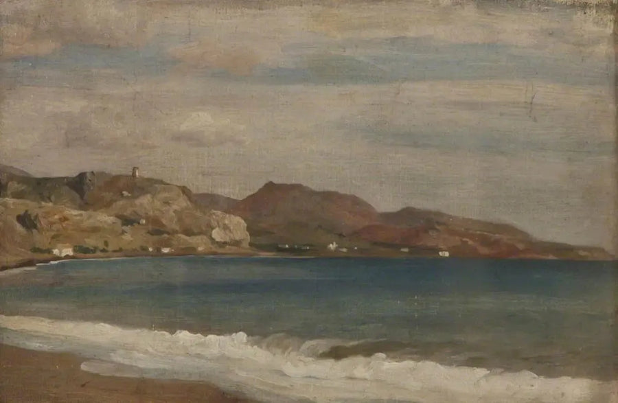 Utsikt över en vik, Spanien - Frederic Leighton