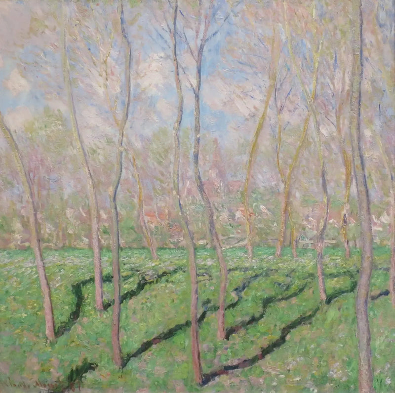 Vy över Bennecourt - Claude Monet