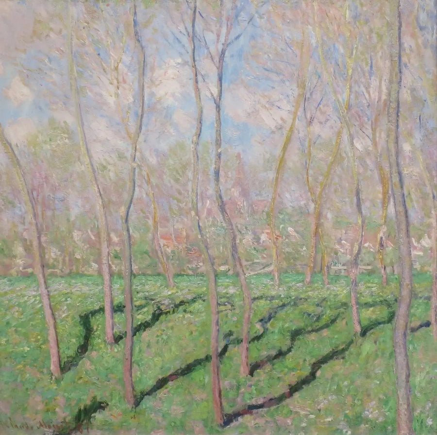 Vy över Bennecourt - Claude Monet