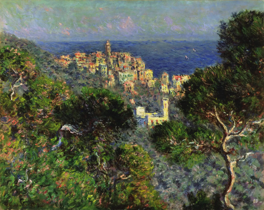 Vy över Bordighera - Claude Monet