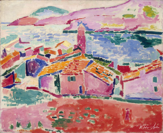 Vue de Collioure - Matisse - Reproductions de tableaux et peintures haut de gamme