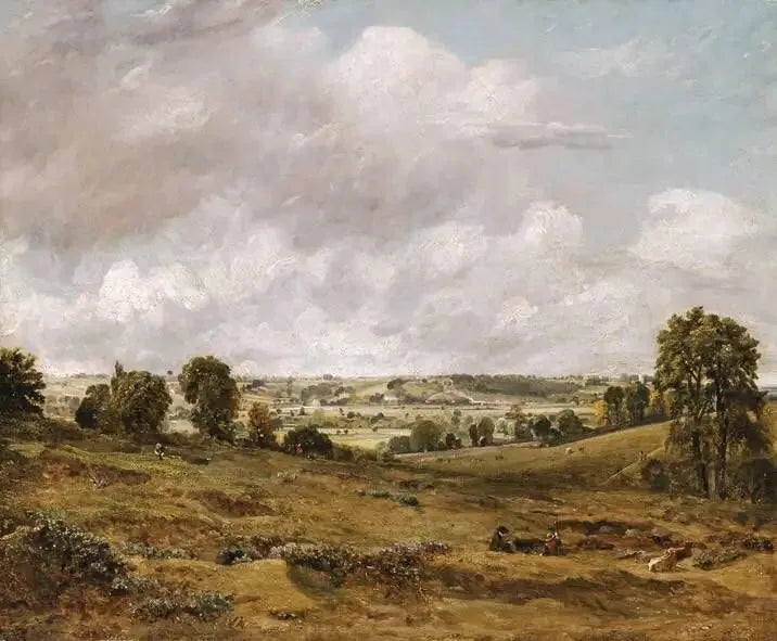 Vy över Dedham Vale från East Bergholt - John Constable