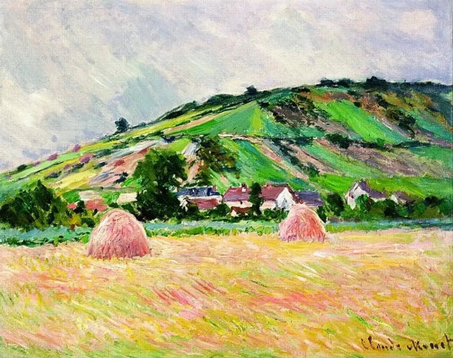 Vy över Giverny - Claude Monet