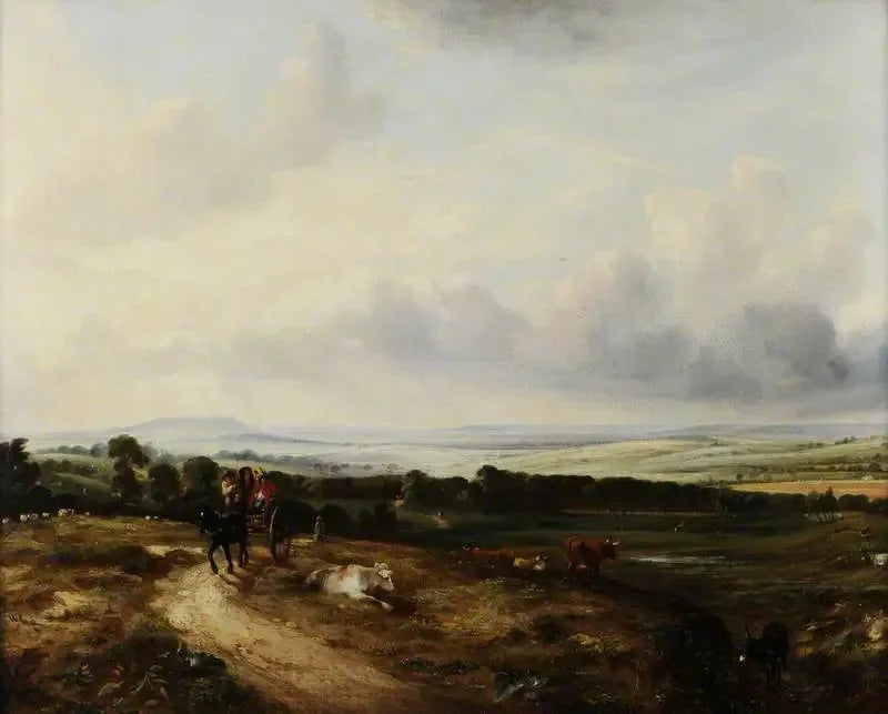 Vy över Hampstead Heath - John Constable