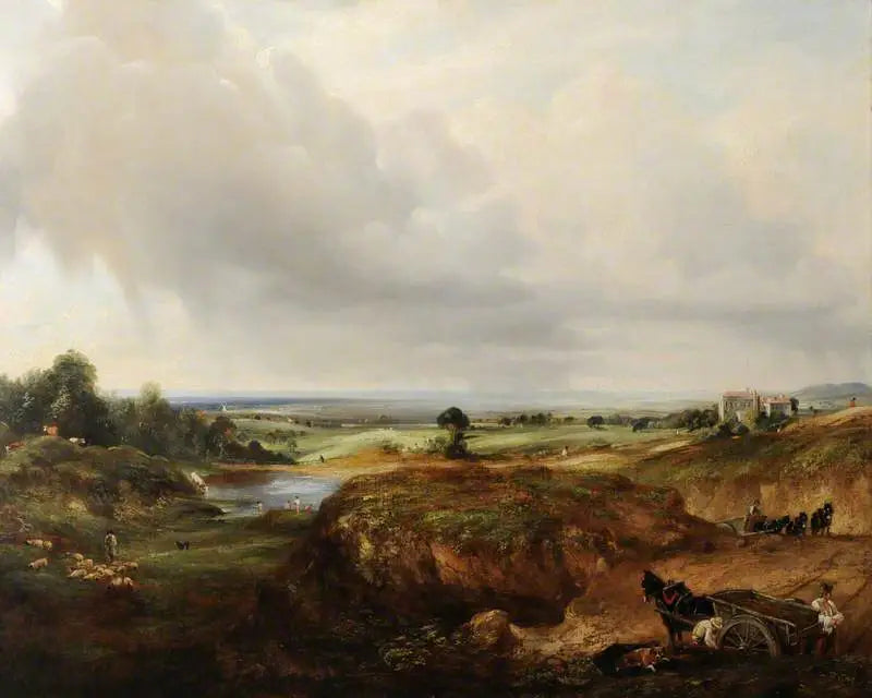 Vy över Hampstead Heath - John Constable