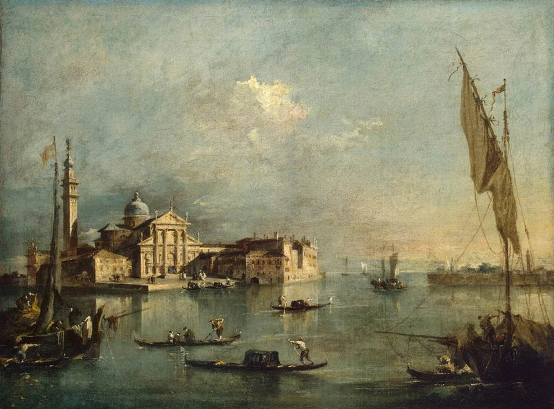 Utsikt över ön San Giorgio Maggiore - Francesco Guardi