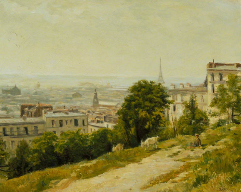 Vy av Butte, Montmartre - Stanislas Lépine