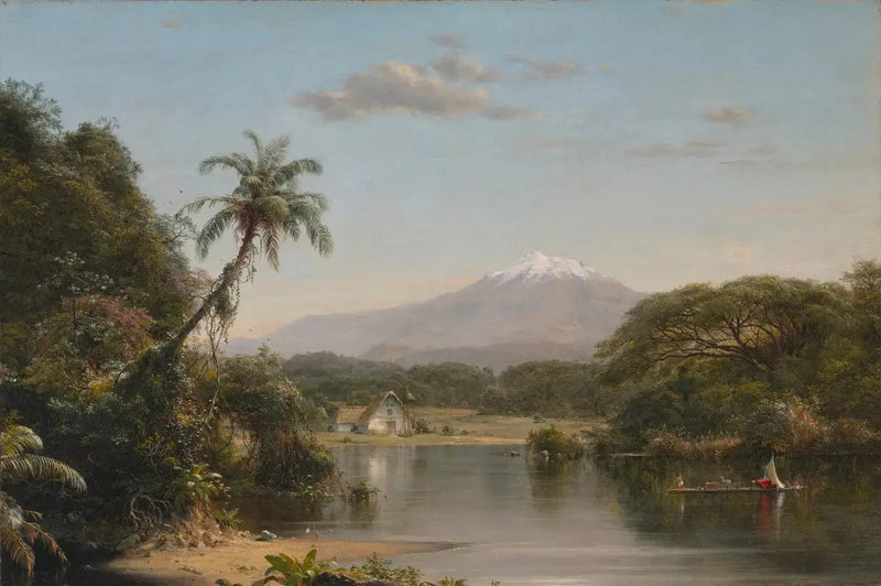 Utsikt över Magdalena - Frederic Edwin Church