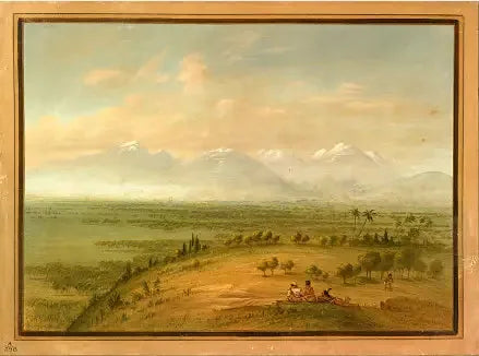 Utsikt över Pampa del Sacramento - George Catlin