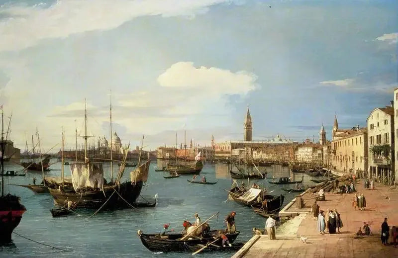 Vy över Riva degli Schiavoni - Canaletto
