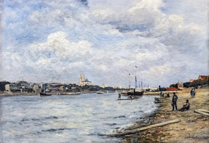 Vy över Seine och Trocadéro; Grenelle-bron - Stanislas Lépine