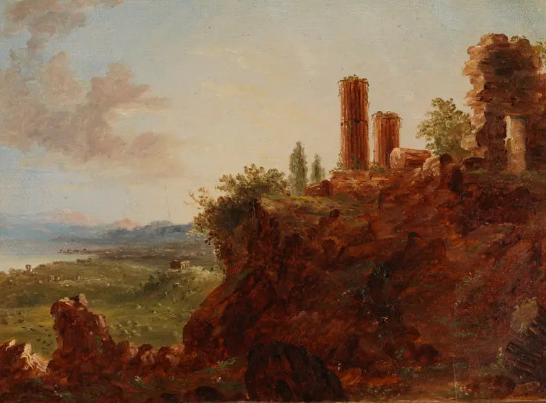 Utsikt över Sicilien - Thomas Cole