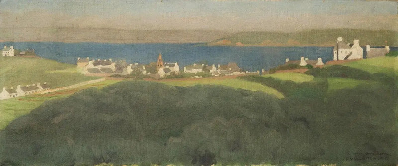 Utsikt över Locquirec - Félix Vallotton