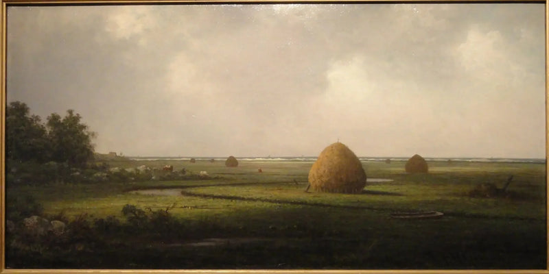 Utsikt över Marshfield - Martin Johnson Heade