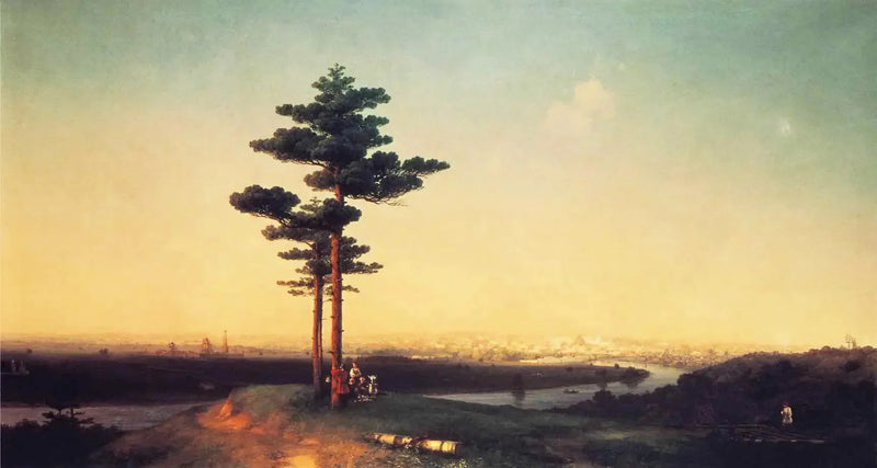 Vy över Moskva från Sparvberg - Ivan Aïvazovski