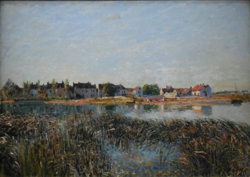 Utsikt över Saint-Mammès - Alfred Sisley