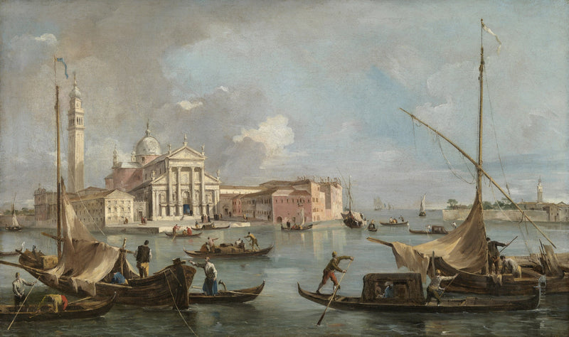 Vy av San Giorgio Maggiore - Francesco Guardi