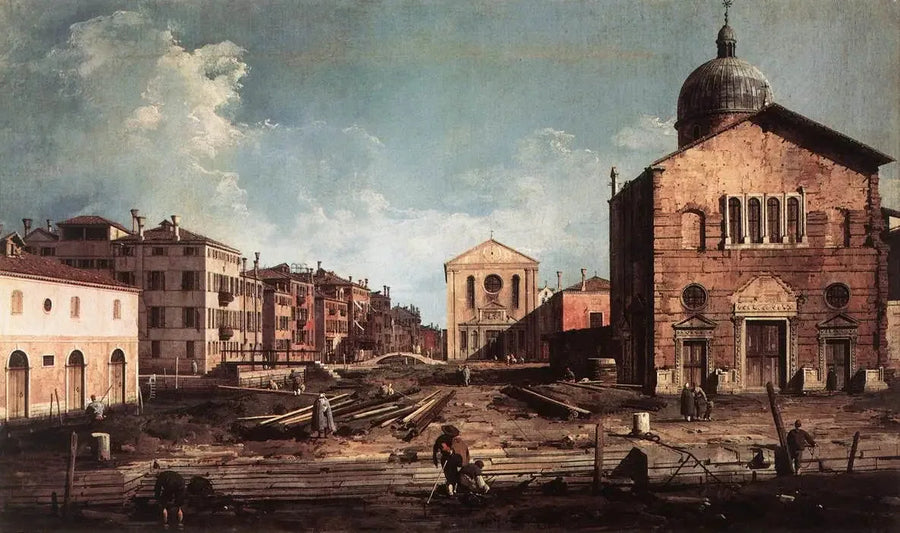 Vy av San Giuseppe di Castello - Canaletto