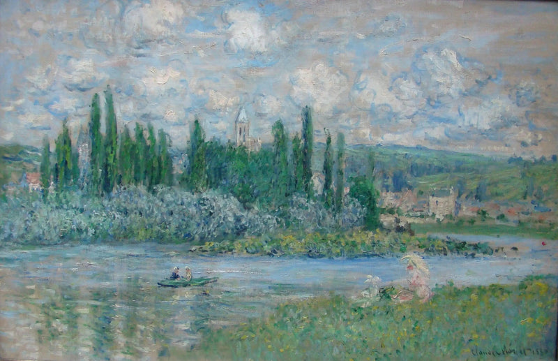 Vy över Vétheuil - Claude Monet