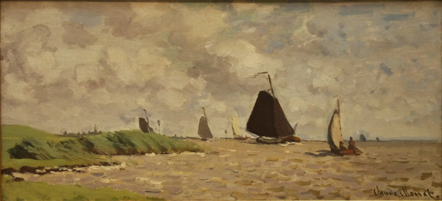 Vy över Voorzan - Claude Monet