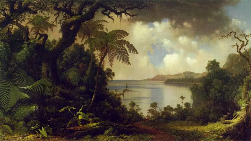 Utsikt från Fern Tree Walk, Jamaica - Martin Johnson Heade