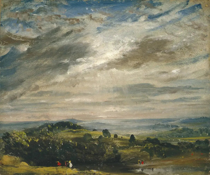Utsikt från Hampstead Heath mot Harrow - John Constable